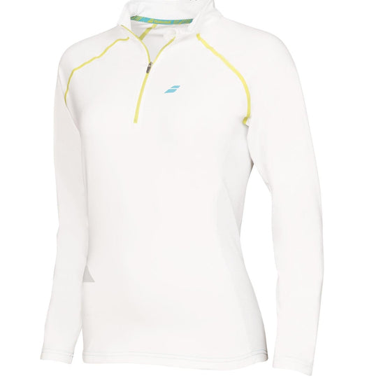 BABOLAT Womens 1/2 Zip Core Long Sleeve Top Tennis Sports Gym Training-10