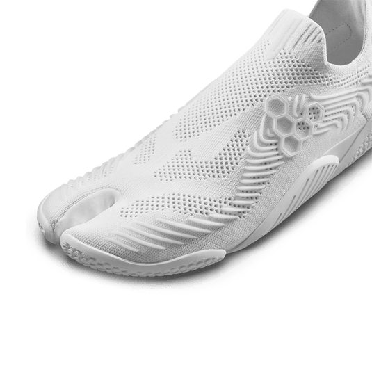 Vivobarefoot Motus Flex Tabi Men's Barefoot Training Shoe – Bright White