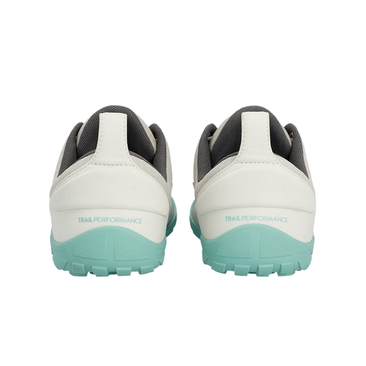 Groundies Chamonix TR Low Women's Barefoot Trail Shoes – Stone/Mint