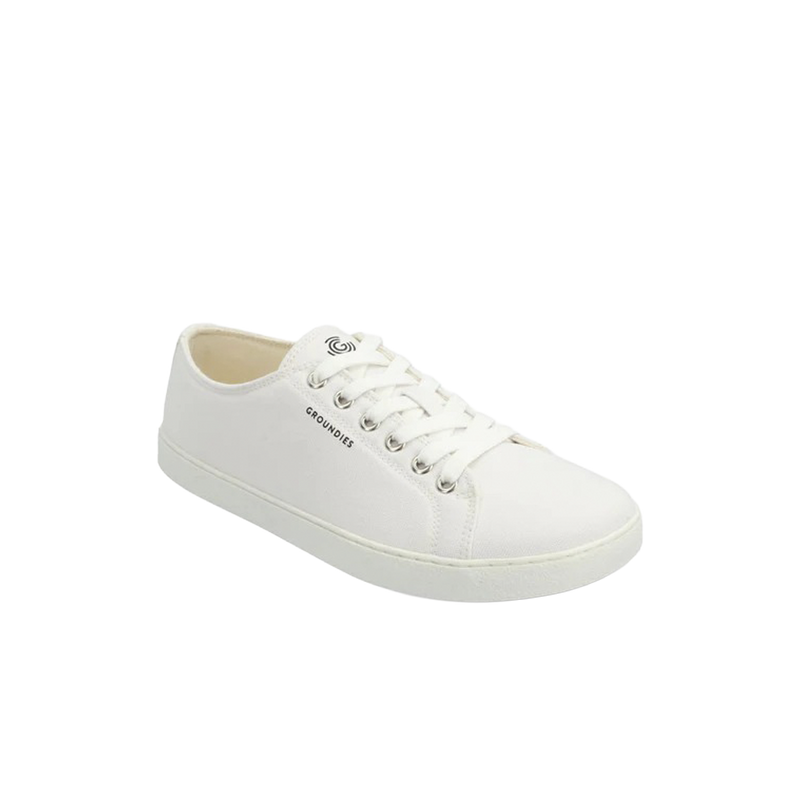 Load image into Gallery viewer, Groundies Lima Women's Vegan Barefoot Sneakers – White
