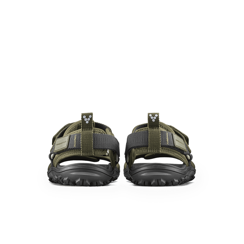 Load image into Gallery viewer, Vivobarefoot Tracker Ora Sandal Women's Barefoot Adventure Sandal – Dark Olive
