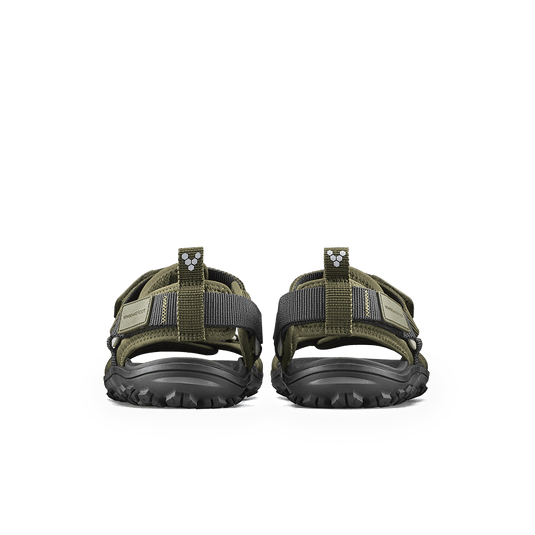 Vivobarefoot Tracker Ora Sandal Women's Barefoot Adventure Sandal – Dark Olive