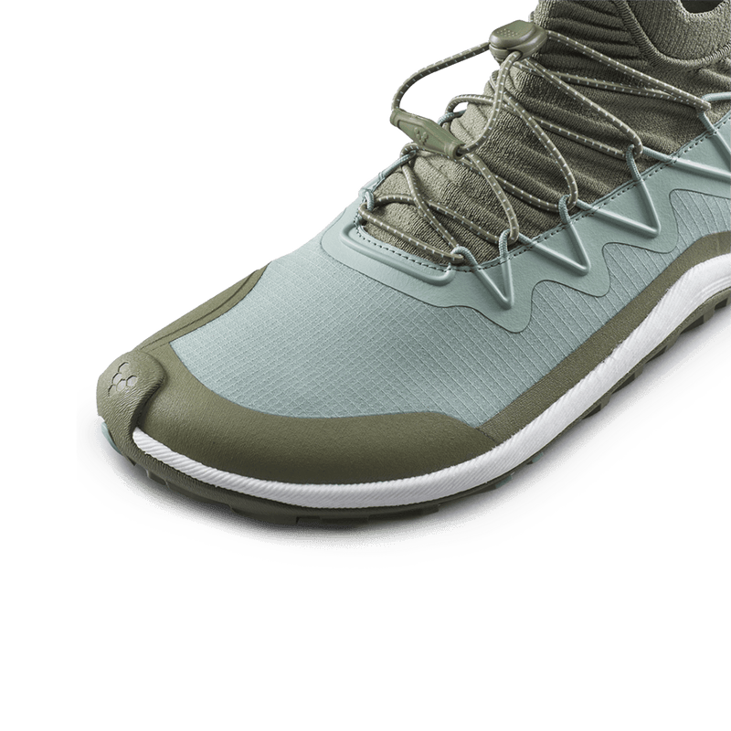 Load image into Gallery viewer, Vivobarefoot Primus Trail Flow Mid II Men's Barefoot Trail Boot – Glacial Green

