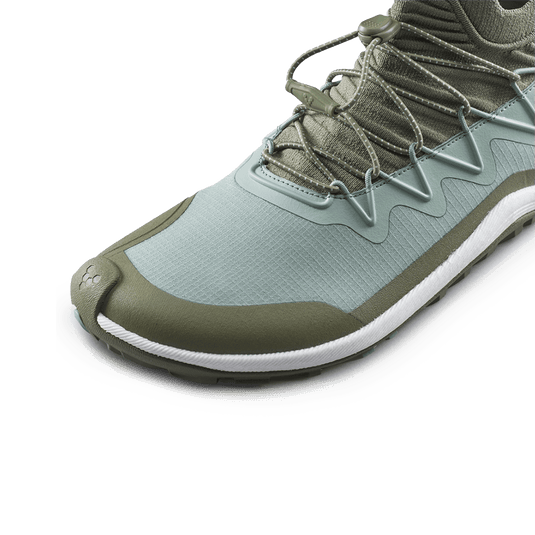 Vivobarefoot Primus Trail Flow Mid II Men's Barefoot Trail Boot – Glacial Green