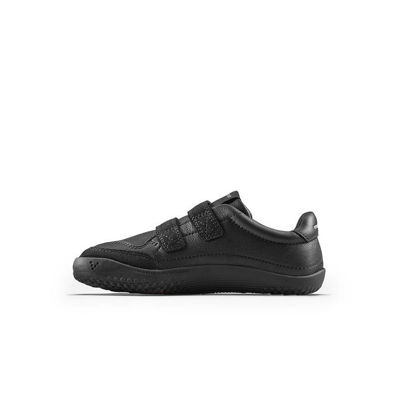 Load image into Gallery viewer, Vivobarefoot Gobi Sneaker School Kids – Obsidian
