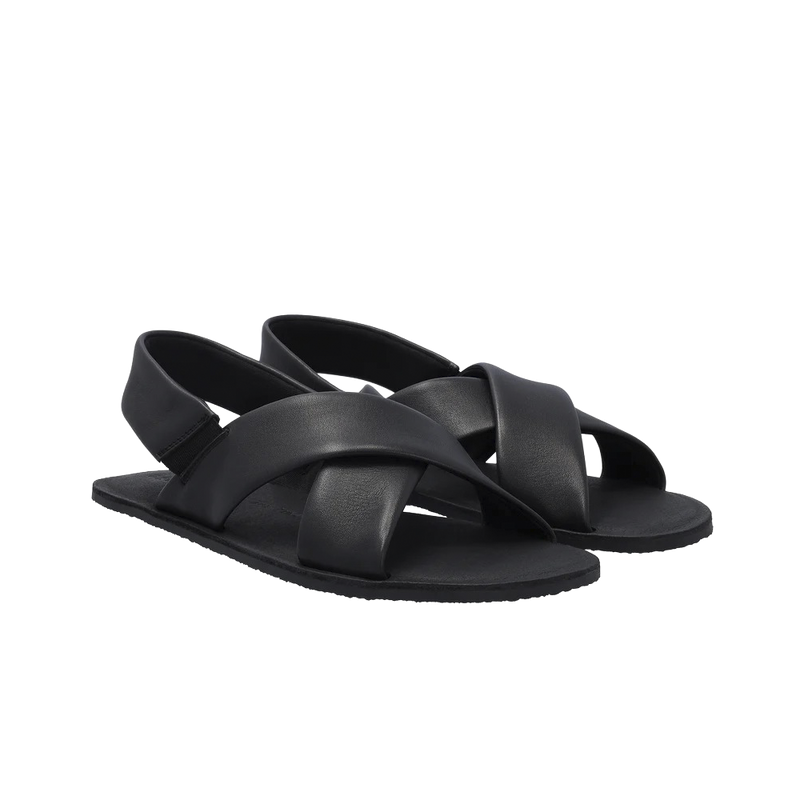 Load image into Gallery viewer, Groundies Verona Women's Barefoot Sandals – Black
