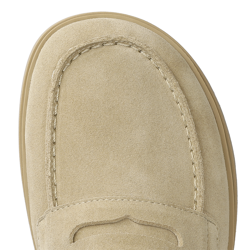 Load image into Gallery viewer, Groundies Brisbane Women's Barefoot Penny Loafers – Sand

