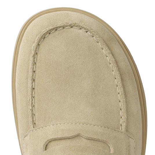 Groundies Brisbane Women's Barefoot Penny Loafers – Sand