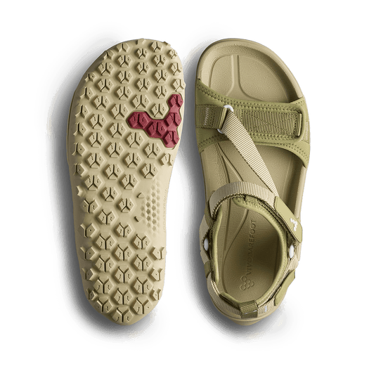 Vivobarefoot Tracker Ora Sandal Men's Barefoot Adventure Sandal – Dune