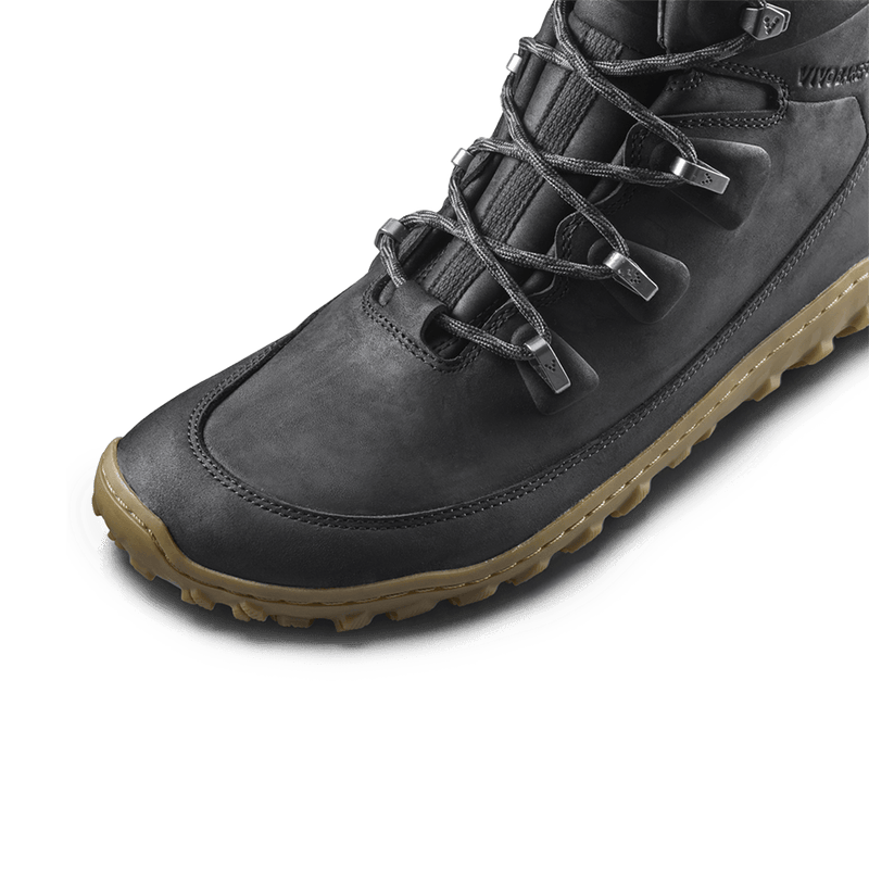 Load image into Gallery viewer, Vivobarefoot Tracker Leather AT II Women's Barefoot Hiking Boot – Obsidian
