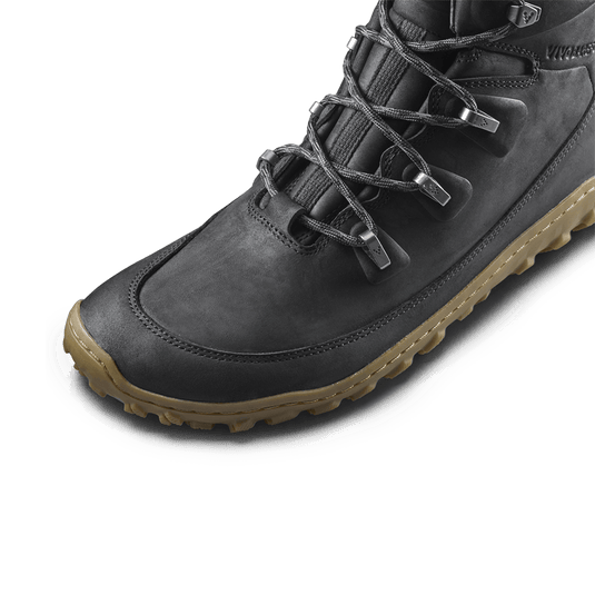 Vivobarefoot Tracker Leather AT II Women's Barefoot Hiking Boot – Obsidian
