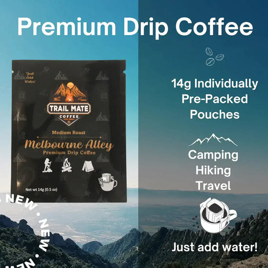 Melbourne Alley Premium 14g Drip Filter Coffee 10 Pack | Adventureco