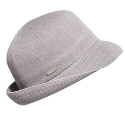 KANGOL Bamboo Anni Cloche Womens Ladies Trilby Hat Fedora Cap K0599FA Eco - Shell SH116
