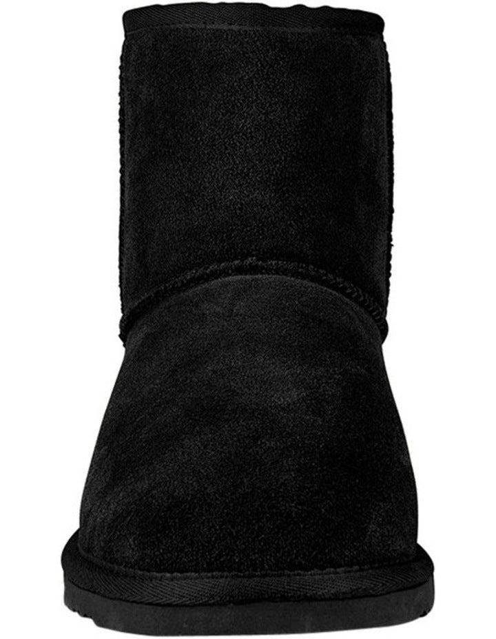 Load image into Gallery viewer, GROSBY Jillaroo Womens UGG Boots Genuine Sheepskin Suede Leather Moccasins - Black-4
