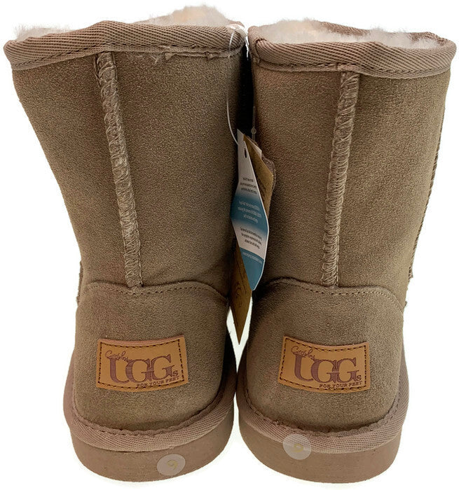 Load image into Gallery viewer, GROSBY Jillaroo Ladies UGG Boots Genuine Sheepskin Suede Leather High Classic Moccasins - Mushroom-3
