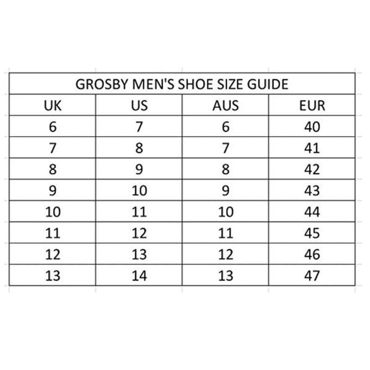 Grosby Mens Aaron Lace Up Shoes Formal Dress Synthetic Leather - Black-2