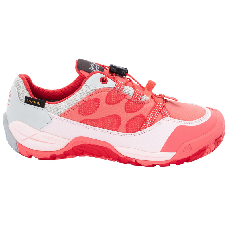 Load image into Gallery viewer, Jack Wolfskin Jungle Gym Texapore Low Kids Flamingo Sneakers Boys Girls Shoes - Flamingo-3
