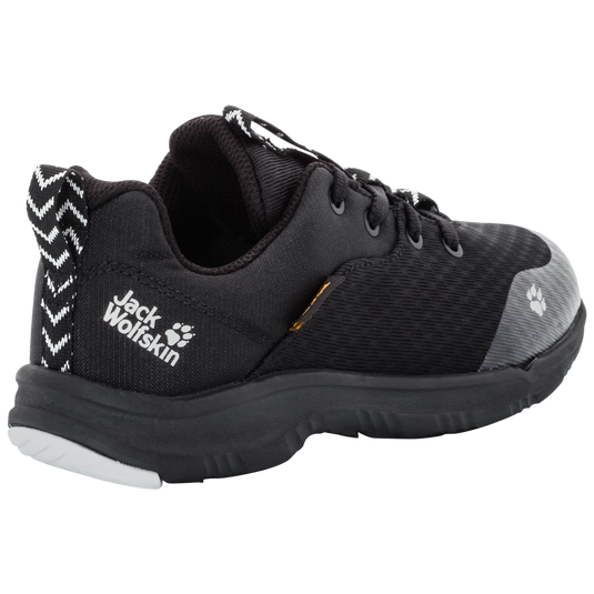 Jack Wolfskin Girls Phoenix Texapore Low Shoes Hiking Trekking - Black-2