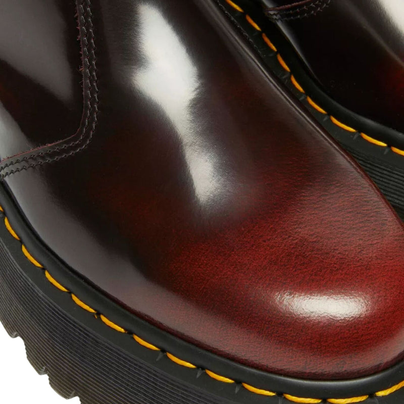 Load image into Gallery viewer, Dr. Martens 2976 Arcadia Quad Chelsea Leather Platform Boots in Cherry Red-4
