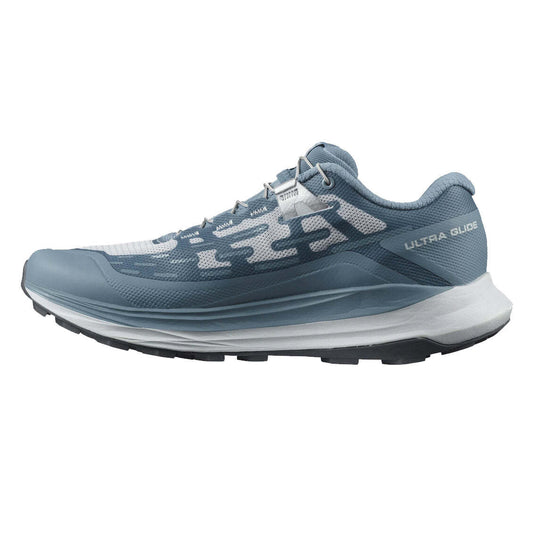 Salomon Womens Ultra Glide Sneakers Shoes Runners - Bluestone / Pearl Blue / Ebony-3