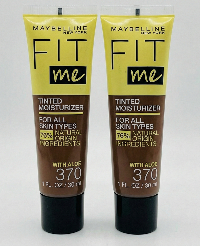 Load image into Gallery viewer, 2x Maybelline Fit Me® Tinted Moisturizer Natural Coverage Face Makeup - 370-1
