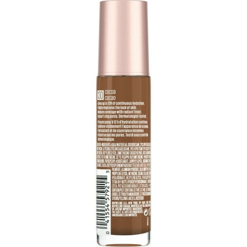 Load image into Gallery viewer, Maybelline Dream Radiant Liquid Foundation Makeup, 130 Cocoa, 1 fl oz-2
