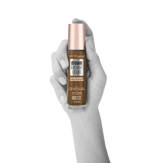 Maybelline Dream Radiant Liquid Foundation Makeup, 130 Cocoa, 1 fl oz-4