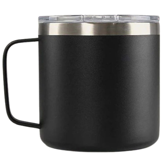 Ringers Western Brew Mug 414ml Stainless Steel Insulated with Lid in Black-3