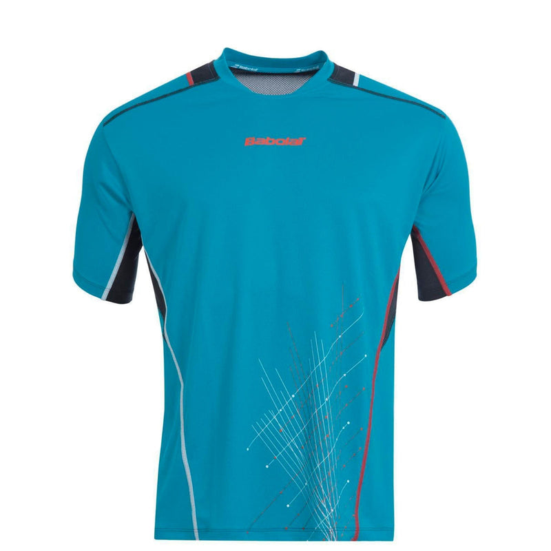 Load image into Gallery viewer, Babolat Light Blue Match Perfect Boys T-shirt - Light Blue-0
