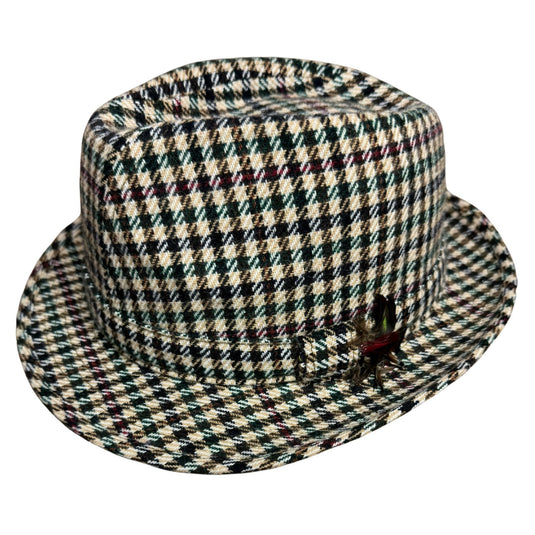 Failsworth Stafford Tweed Hat Trilby Made in UK - 59cm-0