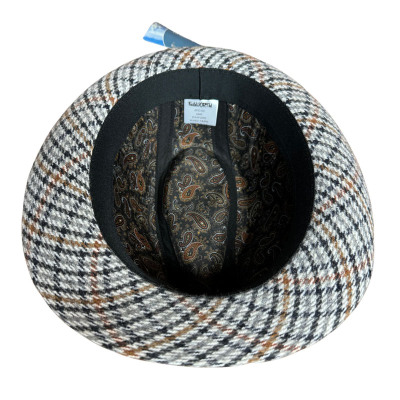 Load image into Gallery viewer, Failsworth Stafford Tweed Trilby Hat Made in UK-4
