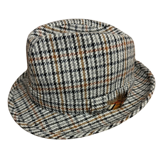 Failsworth Stafford Tweed Trilby Hat Made in UK-1