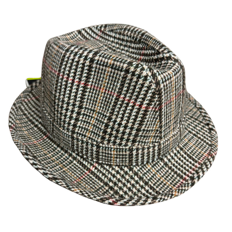 Load image into Gallery viewer, Failsworth Stafford Tweed Trilby Hat Made in UK in Brown-2
