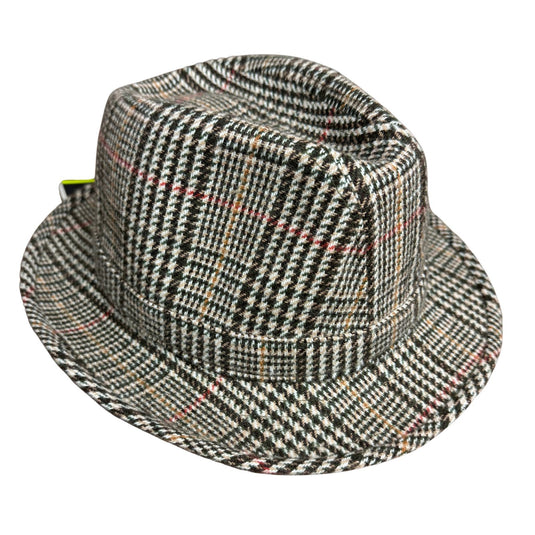 Failsworth Stafford Tweed Trilby Hat Made in UK in Brown-2