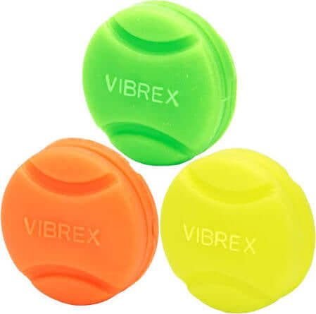 Load image into Gallery viewer, Tourna Vibrex Neon Vibration Dampeners (3 Pack)
