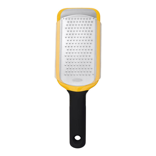OXO Good Grips Medium Grater – Etched Stainless Steel Blade Non-Slip Handle for Cheese Vegetables Citrus-3
