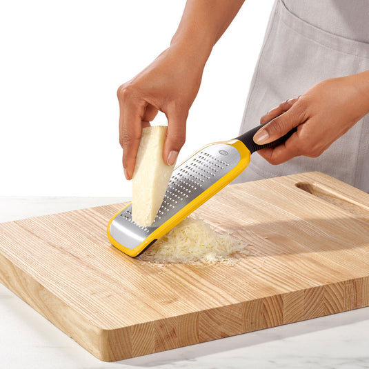 OXO Good Grips Medium Grater – Etched Stainless Steel Blade Non-Slip Handle for Cheese Vegetables Citrus-2