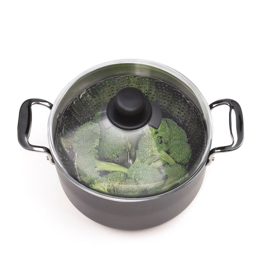 OXO Stainless Steel Steamer with Extendable Handle-4