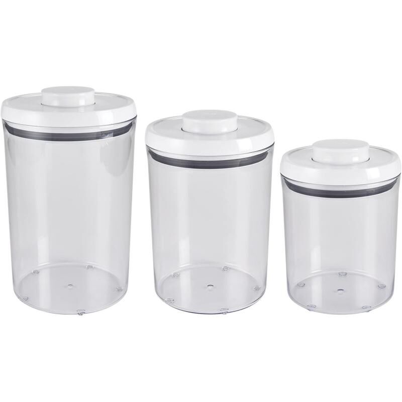 Load image into Gallery viewer, OXO Good Grips Round Pop 2.0 | 3 Piece Canister Set-0
