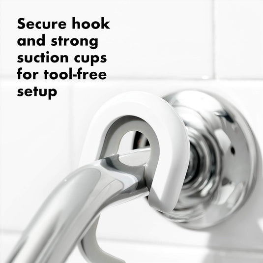 Oxo Good Grips Aluminium Hose Keeper Caddy in Silver-4