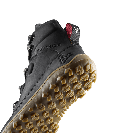 Vivobarefoot Tracker Leather AT II Men's Barefoot Hiking Boot – Obsidian
