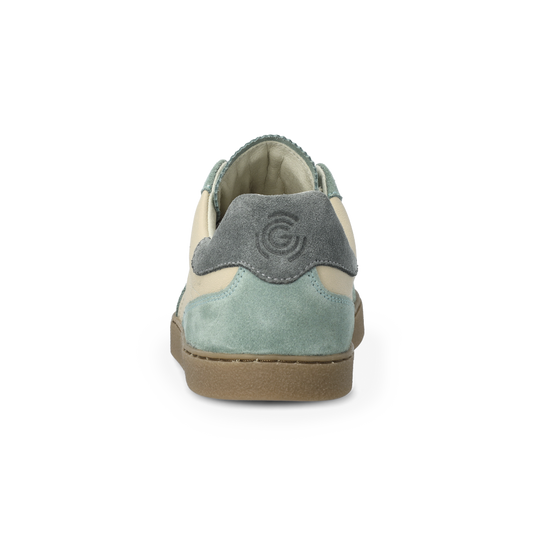 Groundies Panama Men's Barefoot Sneakers – Beige/Sage Green