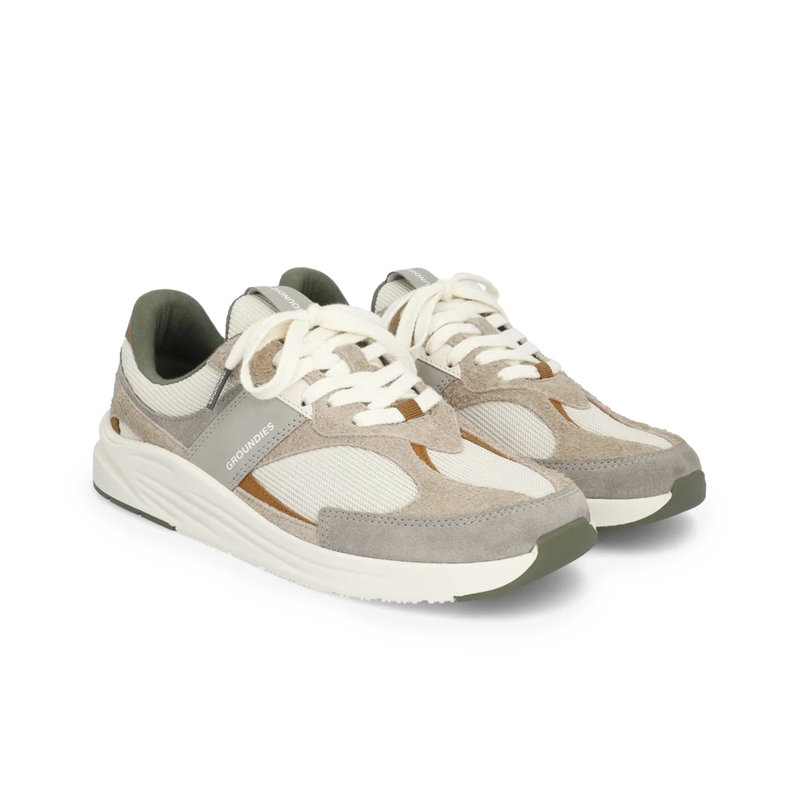 Load image into Gallery viewer, Groundies Starlite 2.0 Men's Barefoot Sneakers – Beige/Caramel
