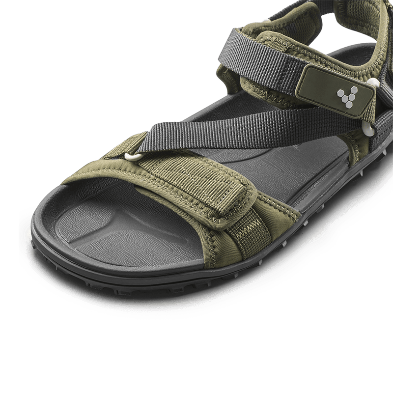 Load image into Gallery viewer, Vivobarefoot Tracker Ora Sandal Women's Barefoot Adventure Sandal – Dark Olive
