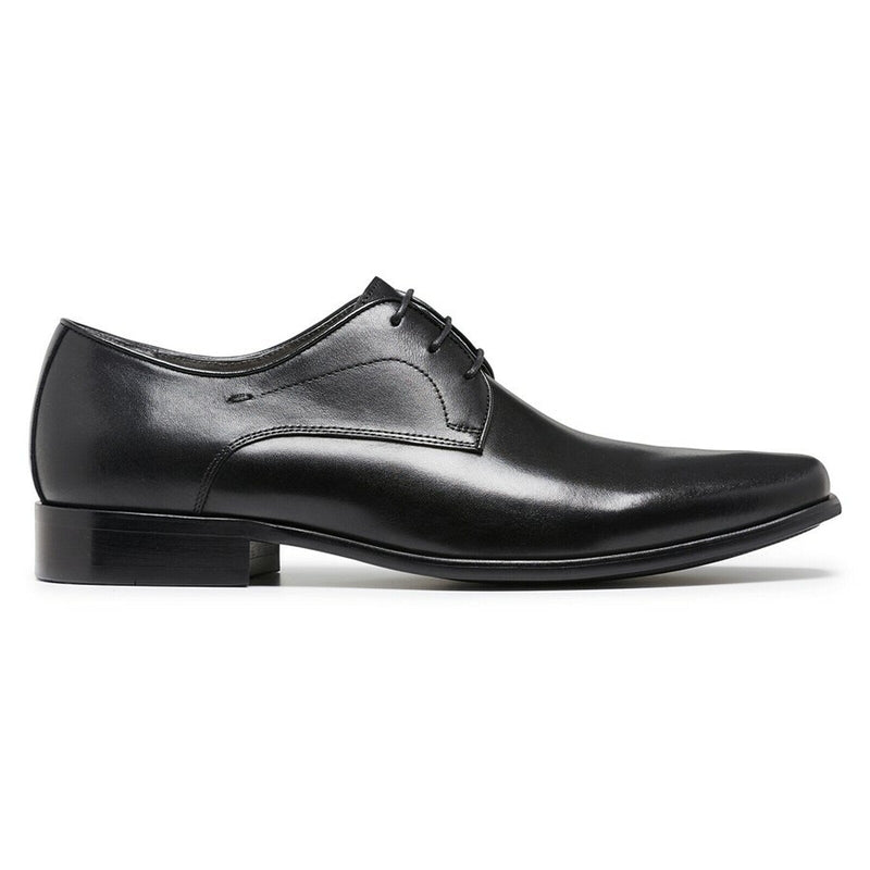 Load image into Gallery viewer, Julius Marlow Mens Keen Derby Work Leather Boots Shoes - Black-10
