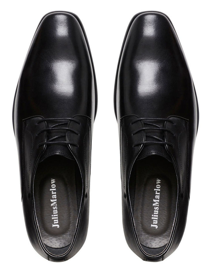 Load image into Gallery viewer, Julius Marlow Mens Keen Derby Work Leather Boots Shoes - Black-4
