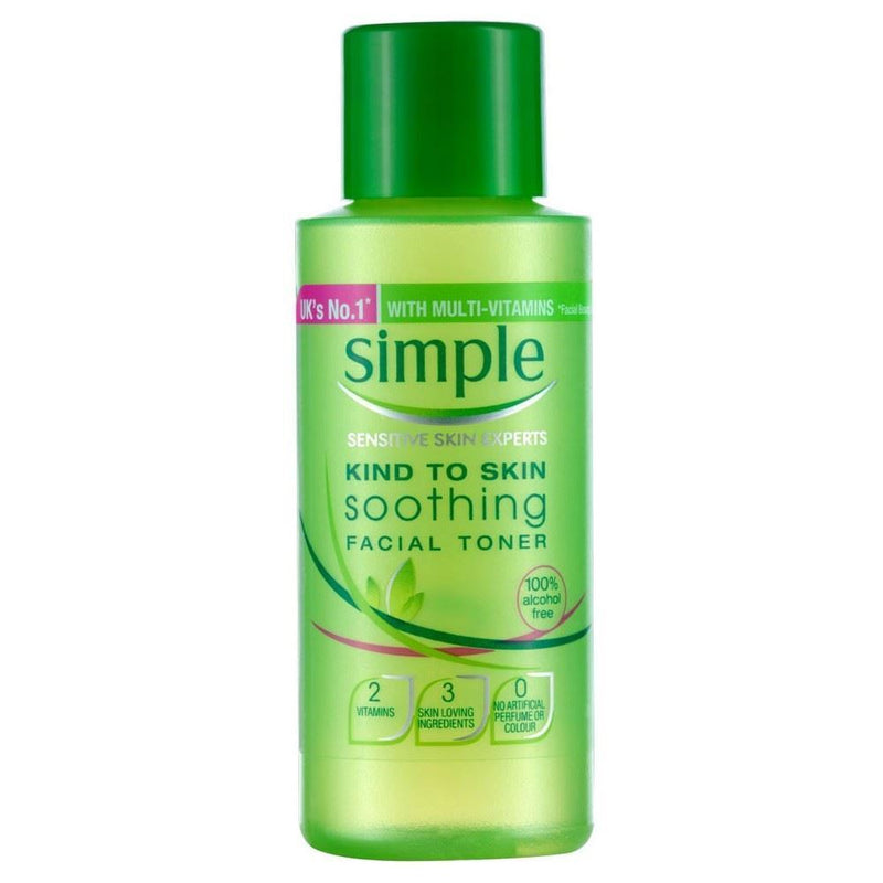 Load image into Gallery viewer, Simple 50ml Kind to Sensitive Skin Soothing Facial Toner 100% Alcohol Free-0
