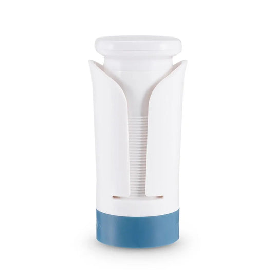 Culinare Ribbons/Spirals Vegetable Spiraliser Reversible Blade Slicer White/Blue-0