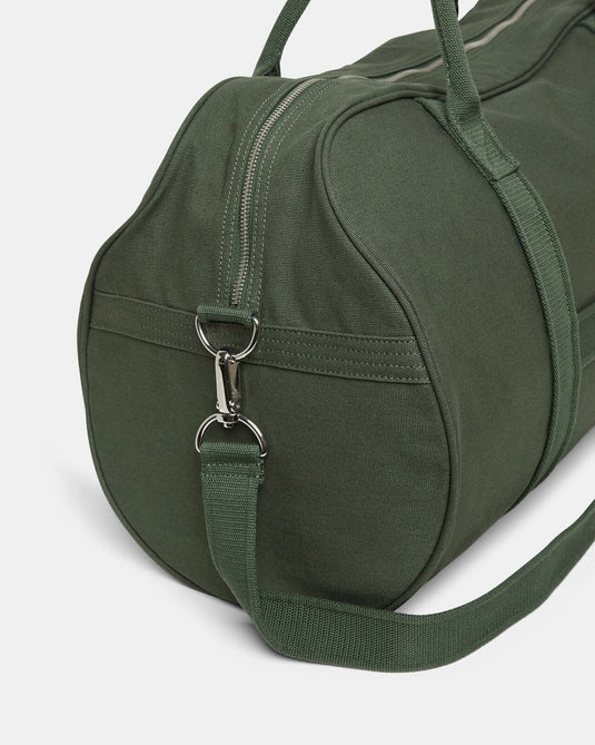 Julius Marlow Canvas Duffle Bag in Green-4