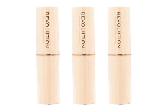 3x Revolution Fast Base Stick Cream Foundation 6.2g Face Makeup - F1 Dewy Finish-0